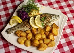 Pstrąg z grilla (650/250-320g)